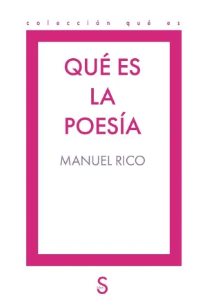 QUÉ ES LA POESÍA