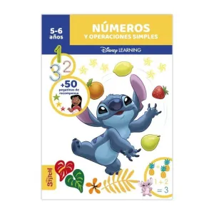 DISNEY STITCH NUMEROS Y OPERACIONES SIMPLES 5-6 AÑOS