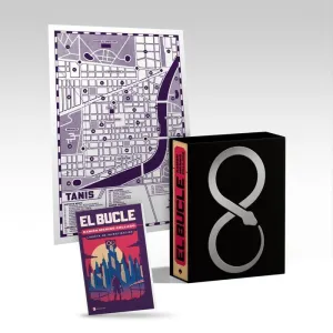 ESTUCHE EL BUCLE + MAPA Y LIBRETA)