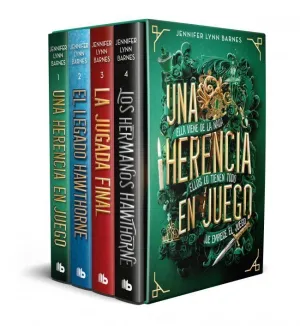 ESTUCHE UNA HERENCIA EN JUEGO (UNA HERENCIA EN JUEGO / EL LEGADO HAWTHORNE / LA JUGADA FINAL / LOS HERMANOS HAWTHORNE)