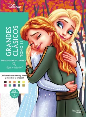 DIBUJOS PARA COLOREAR, ¡QUÉ MISTERIO! GRANDES CLÁSICOS, TOMO 11