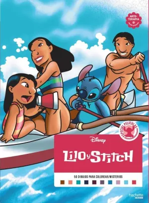 DIBUJOS PARA COLOREAR, ¡QUÉ MISTERIO! ESPECIAL PELÍCULAS-LILO Y STITCH