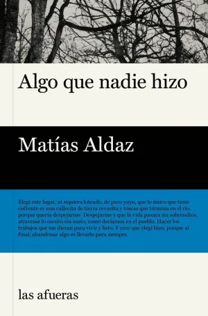 ALGO QUE NADIE HIZO