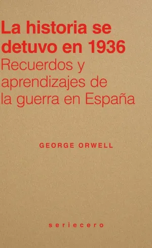 HISTORIA SE DETUVO EN 1936