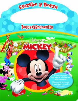 MICKEY ESCRIBE Y BORRA, BUSCA Y ENCUENTRA