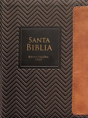 BIBLIA RVR60 BOLSILLO I/PIEL CAFE CREMALLERA ÍNDICE